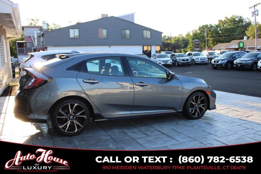2018 Honda Civic Hatchback Sport CVT, available for sale in Plantsville, Connecticut | Auto House of Luxury. Plantsville, Connecticut 2018 Honda Civic Hatchback Sport CVT, available for sale in Plantsville, Connecticut | Auto House of Luxury. Plantsville, Connecticut