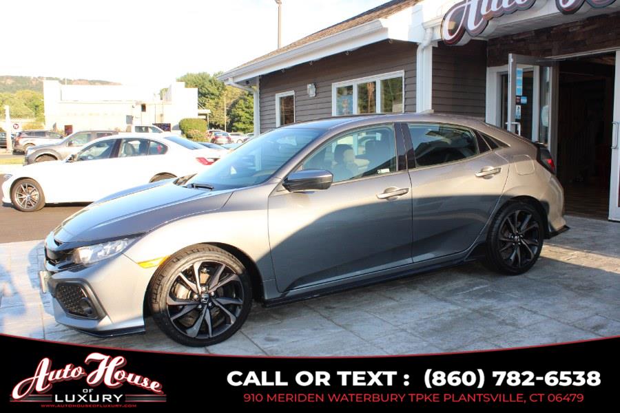 2018 Honda Civic Hatchback Sport CVT, available for sale in Plantsville, Connecticut | Auto House of Luxury. Plantsville, Connecticut 2018 Honda Civic Hatchback Sport CVT, available for sale in Plantsville, Connecticut | Auto House of Luxury. Plantsville, Connecticut