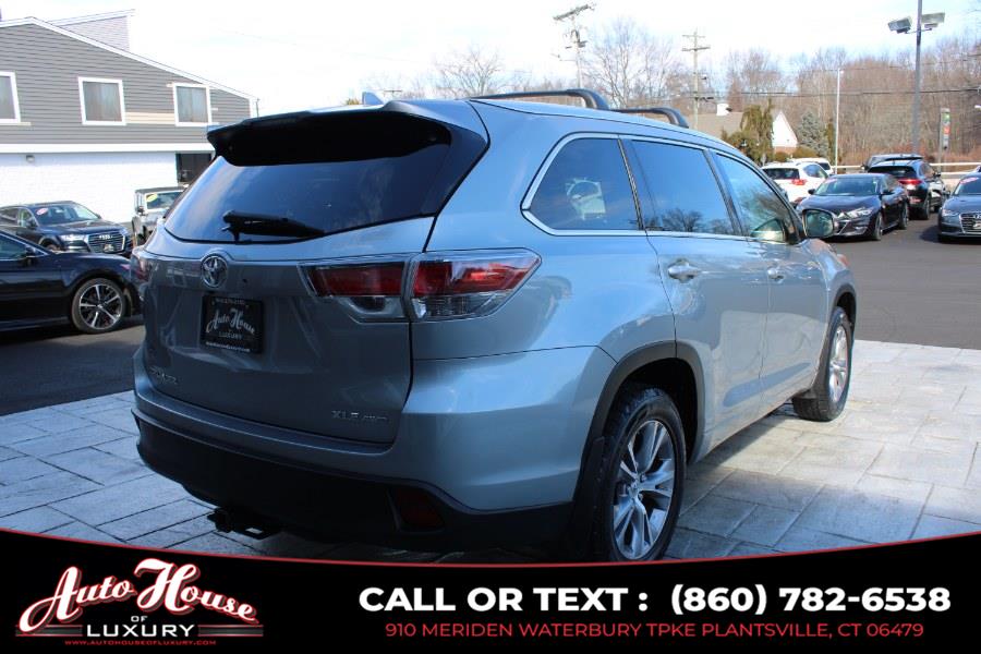 2015 Toyota Highlander AWD 4dr V6 XLE (Natl), available for sale in Plantsville, Connecticut | Auto House of Luxury. Plantsville, Connecticut 2015 Toyota Highlander AWD 4dr V6 XLE (Natl), available for sale in Plantsville, Connecticut | Auto House of Luxury. Plantsville, Connecticut