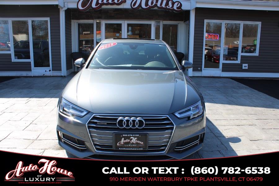 2018 Audi A4 2.0 TFSI Premium Plus S Tronic quattro AWD, available for sale in Plantsville, Connecticut | Auto House of Luxury. Plantsville, Connecticut 2018 Audi A4 2.0 TFSI Premium Plus S Tronic quattro AWD, available for sale in Plantsville, Connecticut | Auto House of Luxury. Plantsville, Connecticut