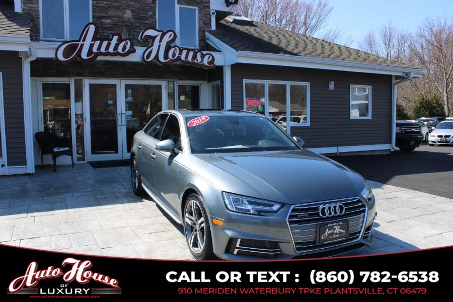 2018 Audi A4 2.0 TFSI Premium Plus S Tronic quattro AWD, available for sale in Plantsville, Connecticut | Auto House of Luxury. Plantsville, Connecticut 2018 Audi A4 2.0 TFSI Premium Plus S Tronic quattro AWD, available for sale in Plantsville, Connecticut | Auto House of Luxury. Plantsville, Connecticut