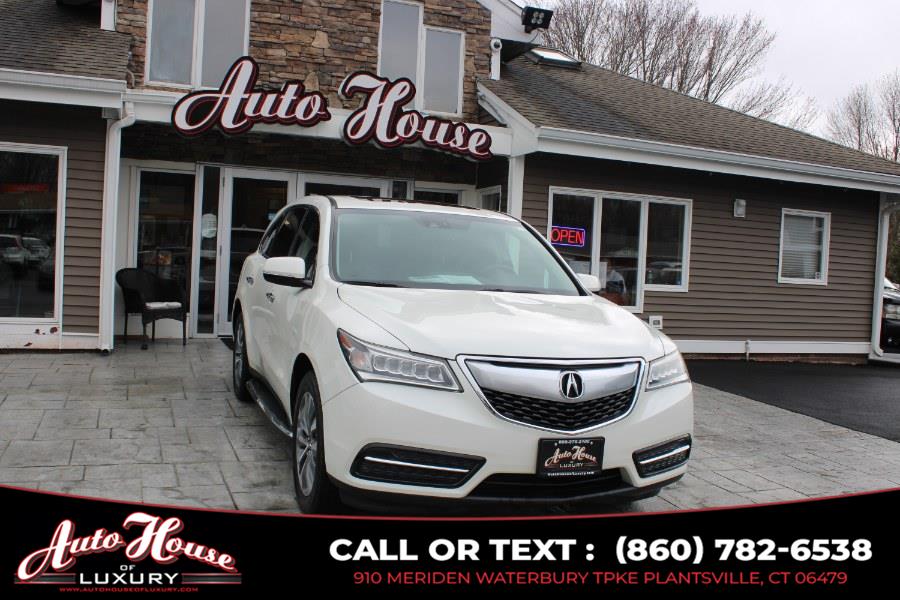2015 Acura MDX SH-AWD 4dr Tech Pkg, available for sale in Plantsville, Connecticut | Auto House of Luxury. Plantsville, Connecticut 2015 Acura MDX SH-AWD 4dr Tech Pkg, available for sale in Plantsville, Connecticut | Auto House of Luxury. Plantsville, Connecticut