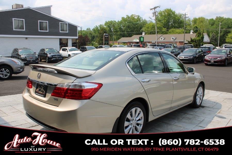 2015 Honda Accord Sedan 4dr V6 Auto EX-L w/Navi, available for sale in Plantsville, Connecticut | Auto House of Luxury. Plantsville, Connecticut 2015 Honda Accord Sedan 4dr V6 Auto EX-L w/Navi, available for sale in Plantsville, Connecticut | Auto House of Luxury. Plantsville, Connecticut