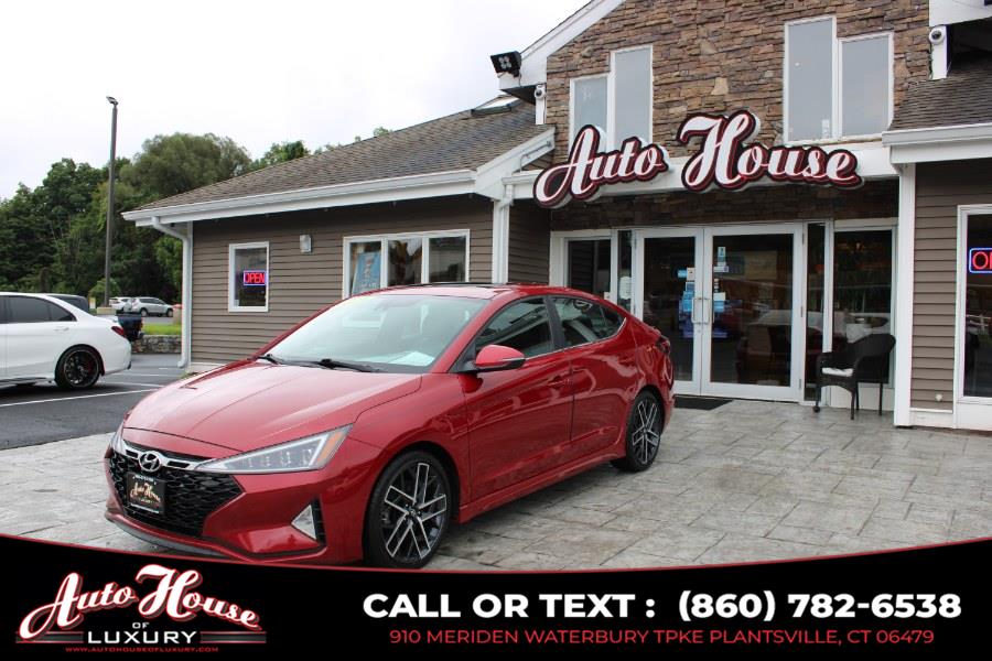 2019 Hyundai Elantra Sport DCT, available for sale in Plantsville, Connecticut | Auto House of Luxury. Plantsville, Connecticut