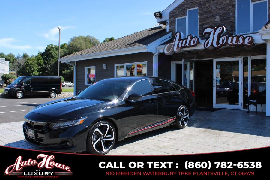 2021 Honda Accord Sedan Sport 1.5T CVT, available for sale in Plantsville, Connecticut | Auto House of Luxury. Plantsville, Connecticut