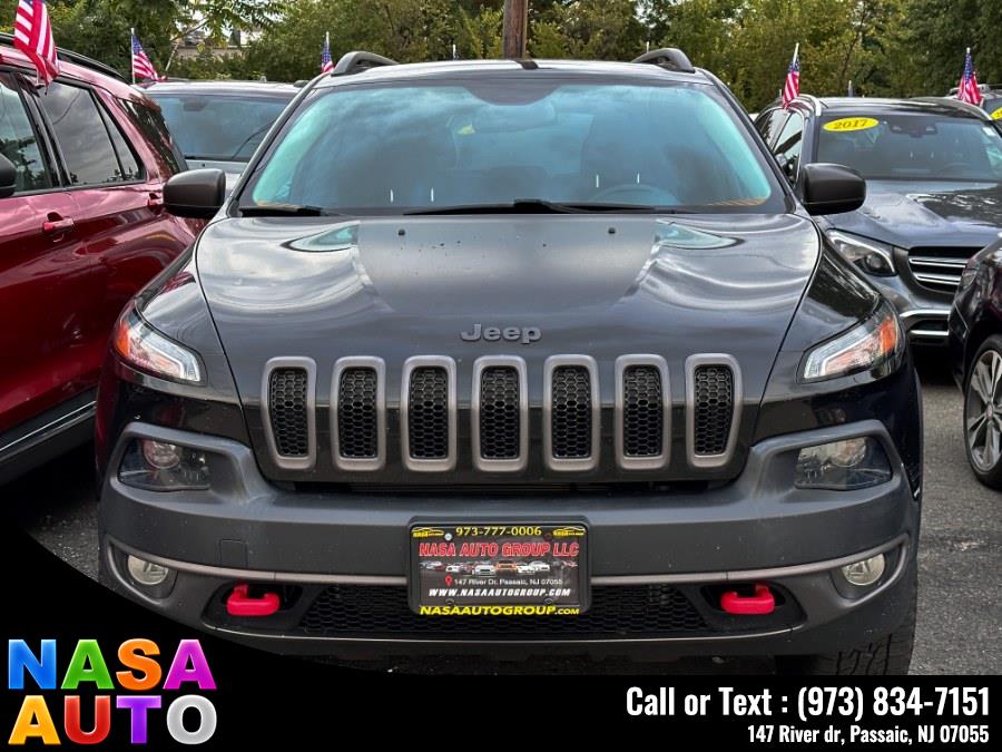 2015 Jeep Cherokee 4WD 4dr Trailhawk, available for sale in Passaic, New Jersey | Nasa Auto. Passaic, New Jersey