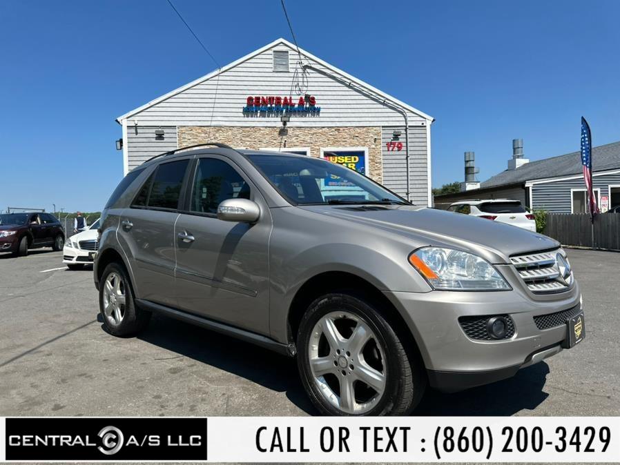 2008 Mercedes-Benz M-Class 4MATIC 4dr 3.5L, available for sale in East Windsor, Connecticut | Central A/S LLC. East Windsor, Connecticut 2008 Mercedes-Benz M-Class 4MATIC 4dr 3.5L, available for sale in East Windsor, Connecticut | Central A/S LLC. East Windsor, Connecticut