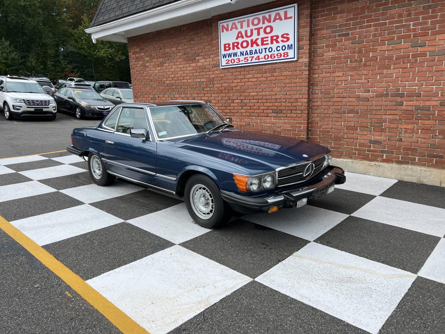 1985 Mercedes-Benz 380 SL, available for sale in Waterbury, Connecticut | National Auto Brokers, Inc.. Waterbury, Connecticut