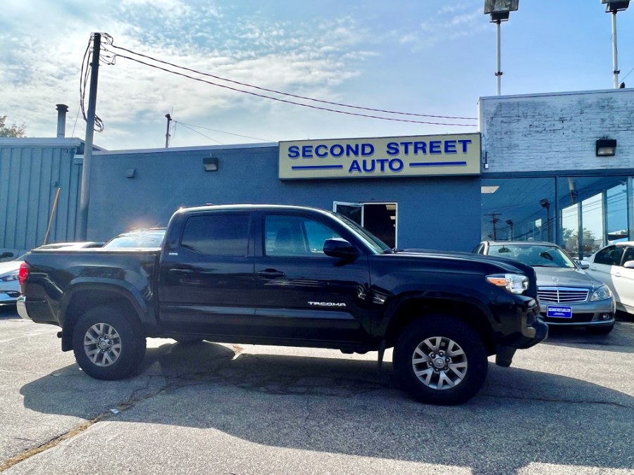 2018 Toyota Tacoma SR Double Cab 5'' Bed V6 4x4 AT (Natl), available for sale in Manchester, New Hampshire | Second Street Auto Sales Inc. Manchester, New Hampshire