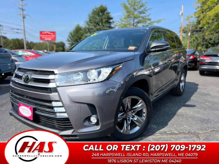 2019 Toyota Highlander Limited V6 FWD (Natl), available for sale in Harpswell, Maine | Harpswell Auto Sales Inc. Harpswell, Maine