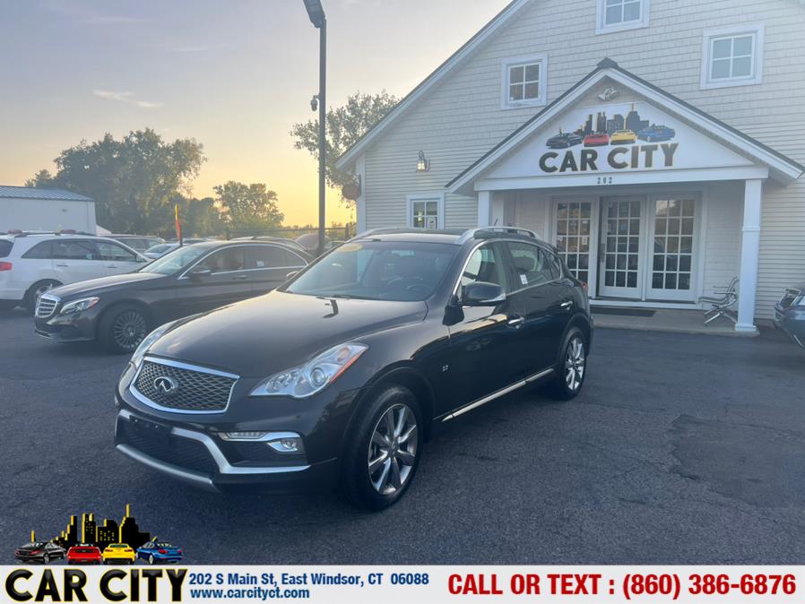 2016 INFINITI QX50 AWD 4dr, available for sale in East Windsor, Connecticut | Car City LLC. East Windsor, Connecticut