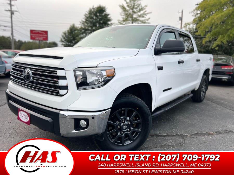 2021 Toyota Tundra 4WD SR5 CrewMax 5.5'' Bed 5.7L (Natl), available for sale in Harpswell, Maine | Harpswell Auto Sales Inc. Harpswell, Maine