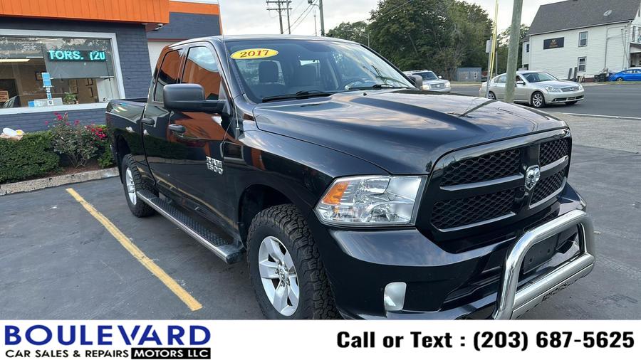 2017 Ram 1500 Quad Cab Tradesman Pickup 4D 6 1/3 ft, available for sale in New Haven, Connecticut | Boulevard Motors LLC. New Haven, Connecticut