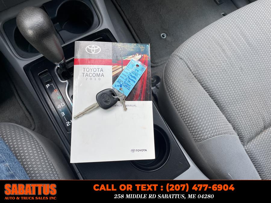 2010 Toyota Tacoma 4WD Access V6 MT, available for sale in Sabattus, Maine | Sabattus Auto and Truck Sales Inc. Sabattus, Maine 2010 Toyota Tacoma 4WD Access V6 MT, available for sale in Sabattus, Maine | Sabattus Auto and Truck Sales Inc. Sabattus, Maine