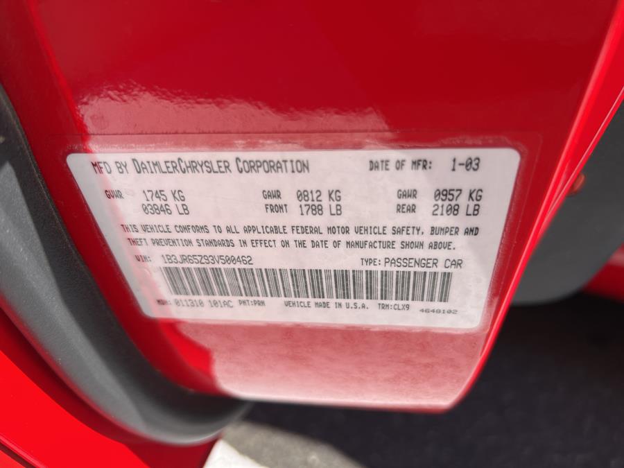 2003 Dodge Viper 2dr SRT-10 Convertible, available for sale in Waterbury, Connecticut | National Auto Brokers, Inc.. Waterbury, Connecticut