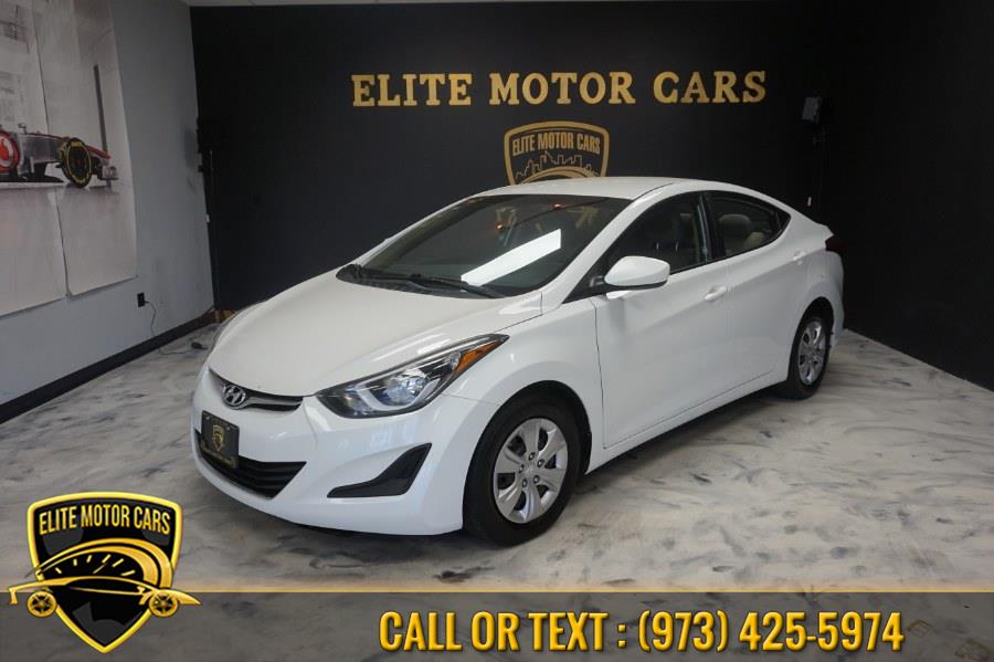 2016 Hyundai Elantra 4dr Sdn Auto Value Edition (Alabama Plant), available for sale in Newark, New Jersey | Elite Motor Cars. Newark, New Jersey