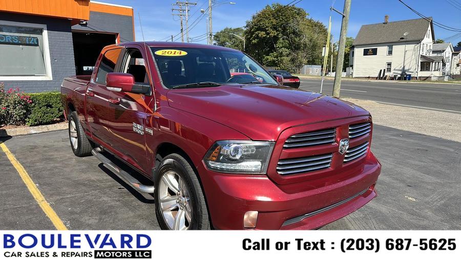 2014 Ram 1500 Crew Cab Sport Pickup 4D 6 1/3 ft, available for sale in New Haven, Connecticut | Boulevard Motors LLC. New Haven, Connecticut