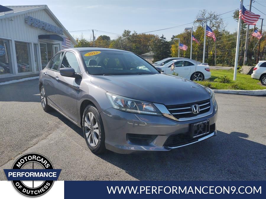 2013 Honda Accord Sdn 4dr I4 CVT LX, available for sale in Wappingers Falls, New York | Performance Motor Cars. Wappingers Falls, New York