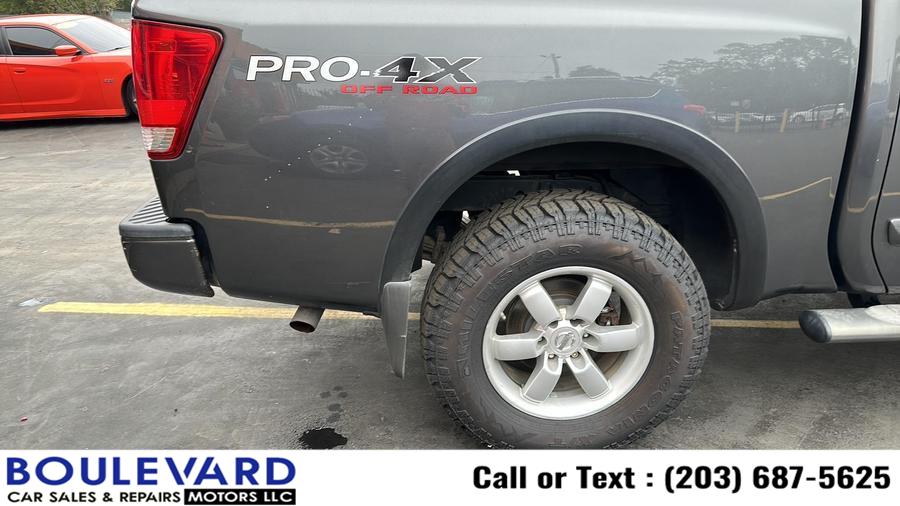 2012 Nissan Titan Crew Cab PRO-4X Pickup 4D 5 1/2 ft, available for sale in New Haven, Connecticut | Boulevard Motors LLC. New Haven, Connecticut 2012 Nissan Titan Crew Cab PRO-4X Pickup 4D 5 1/2 ft, available for sale in New Haven, Connecticut | Boulevard Motors LLC. New Haven, Connecticut