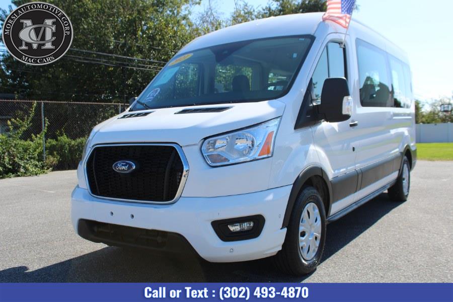 2021 Ford Transit 15 Passenger Wagon T-350 148" Med Roof XLT RWD, available for sale in New Castle, Delaware | Morsi Automotive Corp. New Castle, Delaware