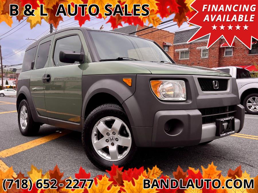 2004 Honda Element 4WD EX Auto, available for sale in Bronx, New York | B & L Auto Sales LLC. Bronx, New York