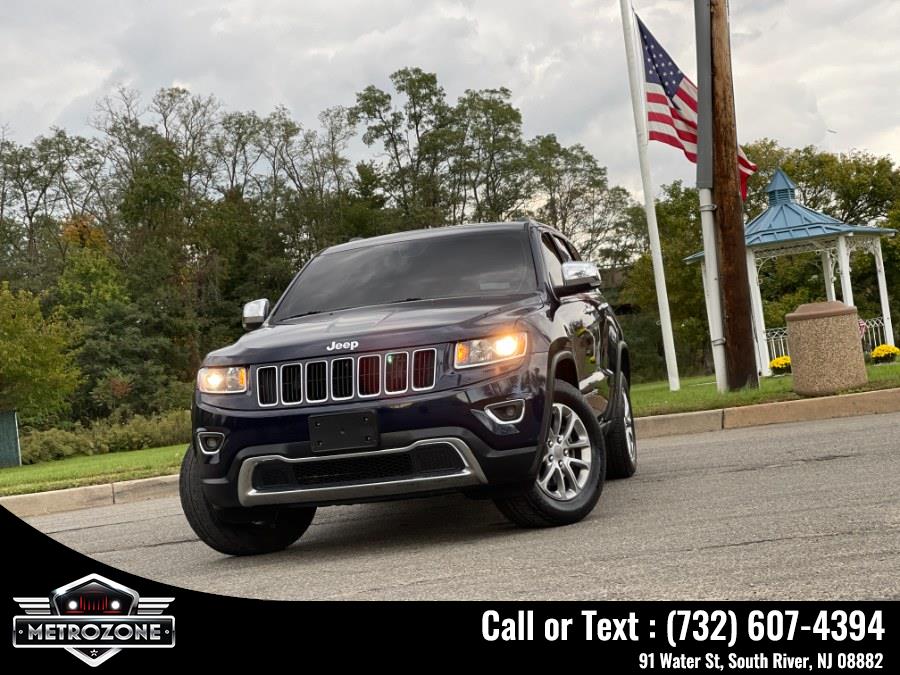 2016 Jeep Grand Cherokee 4 Door Limited, available for sale in South River, New Jersey | Metrozone Motor Group. South River, New Jersey