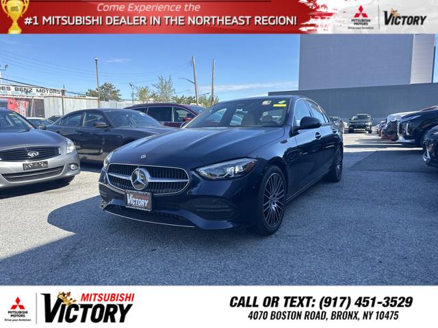 Used 2022 Mercedes-benz C-class in Bronx, New York | Victory Mitsubishi and Pre-Owned Super Center. Bronx, New York