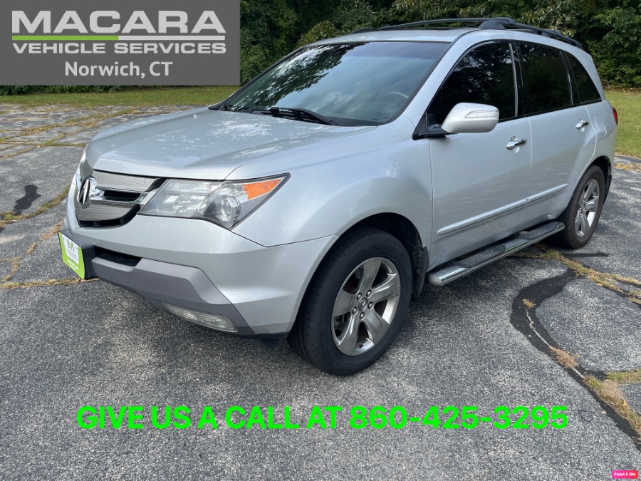 2007 Acura MDX 4WD 4dr Sport Pkg, available for sale in Norwich, Connecticut | MACARA Vehicle Services, Inc. Norwich, Connecticut