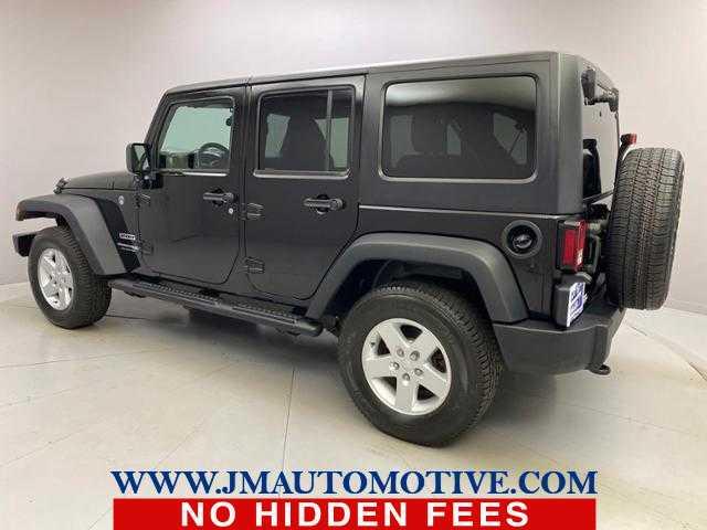 2018 Jeep Wrangler Unlimited Sport, available for sale in Naugatuck, Connecticut | J&M Automotive Sls&Svc LLC. Naugatuck, Connecticut 2018 Jeep Wrangler Unlimited Sport, available for sale in Naugatuck, Connecticut | J&M Automotive Sls&Svc LLC. Naugatuck, Connecticut