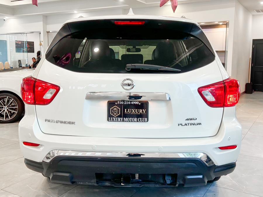 2019 Nissan Pathfinder 4x4 PLATINUM, available for sale in Franklin Square, New York | Luxury Motor Club. Franklin Square, New York 2019 Nissan Pathfinder 4x4 PLATINUM, available for sale in Franklin Square, New York | Luxury Motor Club. Franklin Square, New York