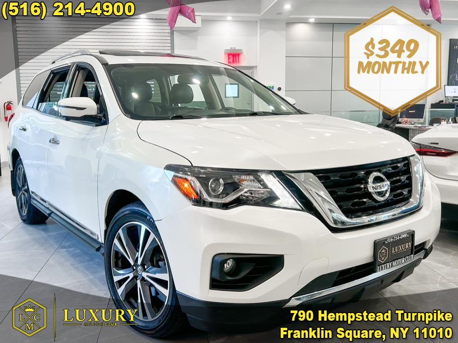2019 Nissan Pathfinder 4x4 PLATINUM, available for sale in Franklin Square, New York | Luxury Motor Club. Franklin Square, New York