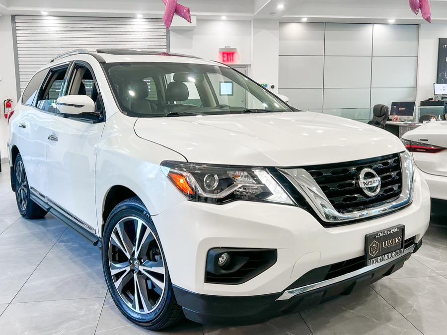 2019 Nissan Pathfinder 4x4 PLATINUM, available for sale in Franklin Square, New York | Luxury Motor Club. Franklin Square, New York 2019 Nissan Pathfinder 4x4 PLATINUM, available for sale in Franklin Square, New York | Luxury Motor Club. Franklin Square, New York