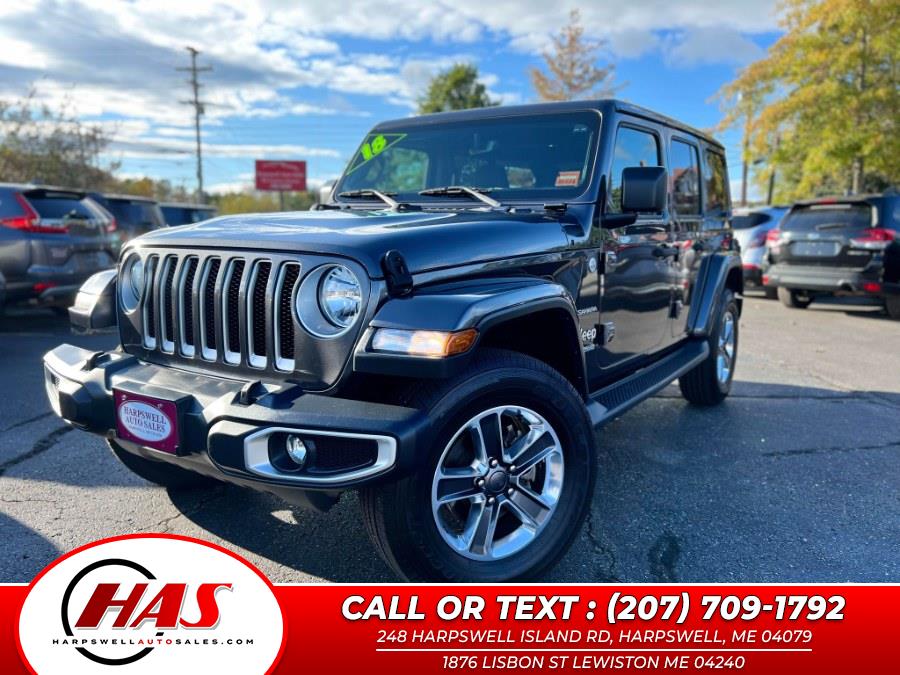 Used 2018 Jeep Wrangler Unlimited in Harpswell, Maine | Harpswell Auto Sales Inc. Harpswell, Maine