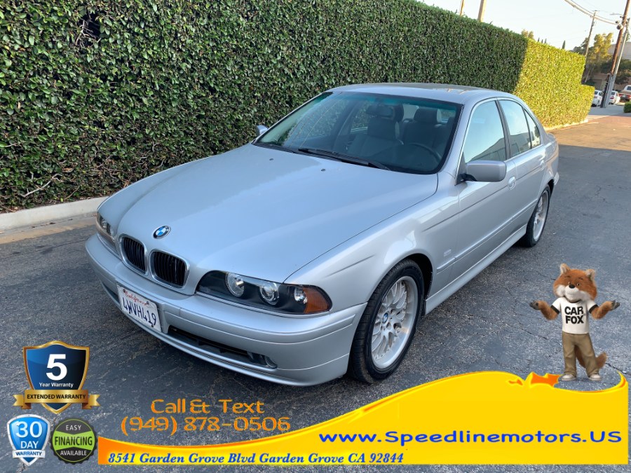 2002 BMW 5 Series 525iA 4dr Sdn 5-Spd Auto, available for sale in Garden Grove, California | Speedline Motors. Garden Grove, California