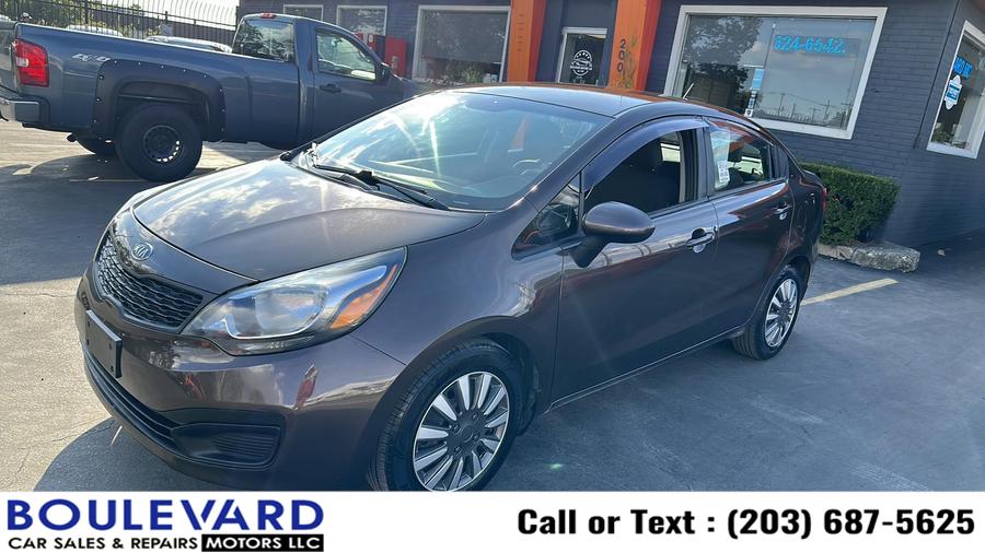 2012 Kia Rio EX Sedan 4D, available for sale in New Haven, Connecticut | Boulevard Motors LLC. New Haven, Connecticut 2012 Kia Rio EX Sedan 4D, available for sale in New Haven, Connecticut | Boulevard Motors LLC. New Haven, Connecticut