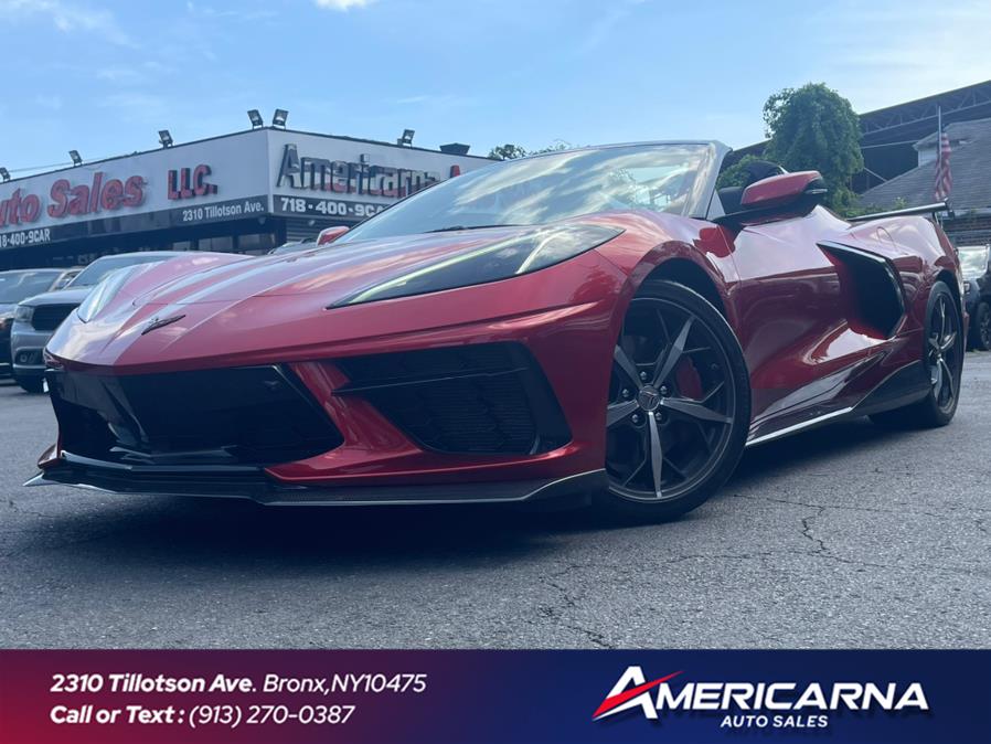 2021 Chevrolet Corvette 2dr Stingray Conv w/2LT, available for sale in Bronx, New York | Americarna Auto Sales LLC. Bronx, New York 2021 Chevrolet Corvette 2dr Stingray Conv w/2LT, available for sale in Bronx, New York | Americarna Auto Sales LLC. Bronx, New York