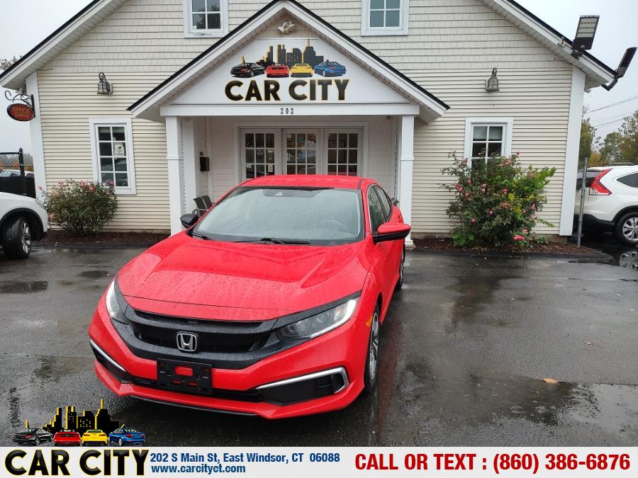 2020 Honda Civic Sedan LX CVT, available for sale in East Windsor, Connecticut | Car City LLC. East Windsor, Connecticut