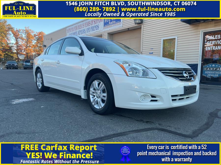 2012 Nissan Altima 4dr Sdn I4 CVT 2.5 SL, available for sale in South Windsor , Connecticut | Ful-line Auto LLC. South Windsor , Connecticut
