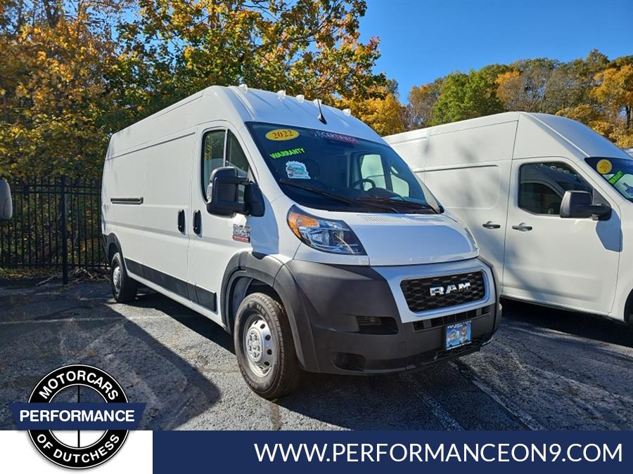 Used Ram ProMaster Cargo Van 2500 High Roof 159" WB 2022 | Performance Motor Cars. Wappingers Falls, New York