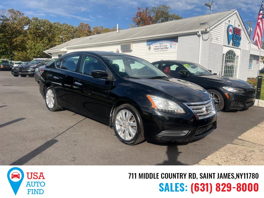 2013 Nissan Sentra 4dr Sdn I4 CVT S, available for sale in Saint James, New York | USA Auto Find. Saint James, New York