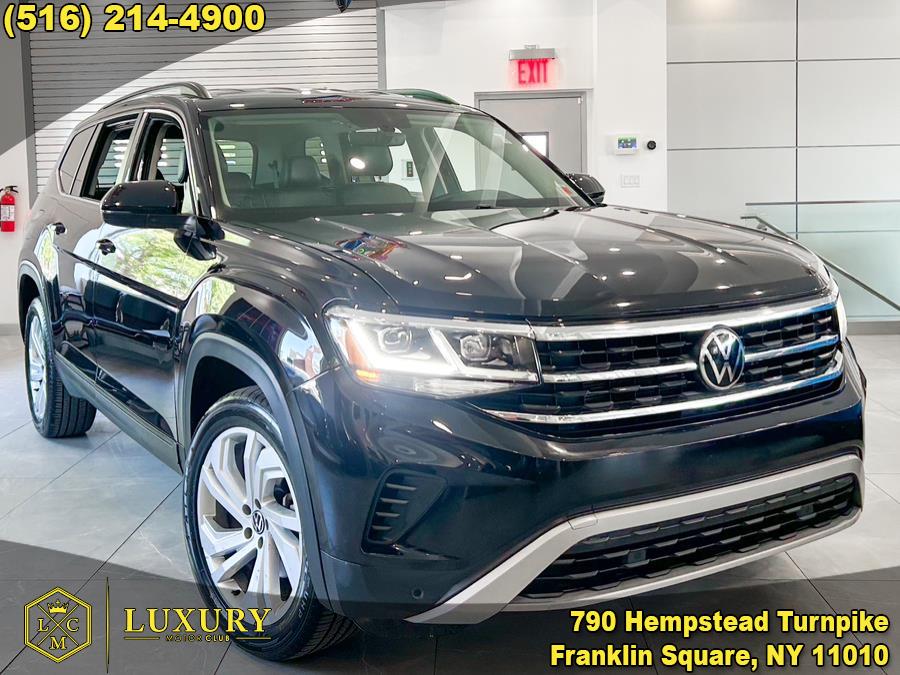 2021 Volkswagen Atlas 3.6L V6 SE w/Technology FWD *Ltd Avail*, available for sale in Franklin Square, New York | Luxury Motor Club. Franklin Square, New York