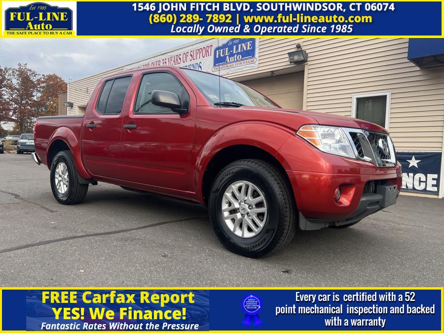 2014 Nissan Frontier 4WD Crew Cab SWB Auto S, available for sale in South Windsor , Connecticut | Ful-line Auto LLC. South Windsor , Connecticut