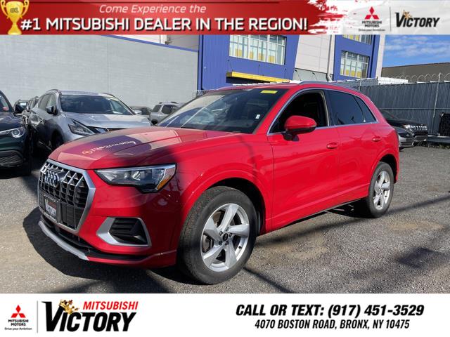 Used 2021 Audi Q3 in Bronx, New York | Victory Mitsubishi and Pre-Owned Super Center. Bronx, New York