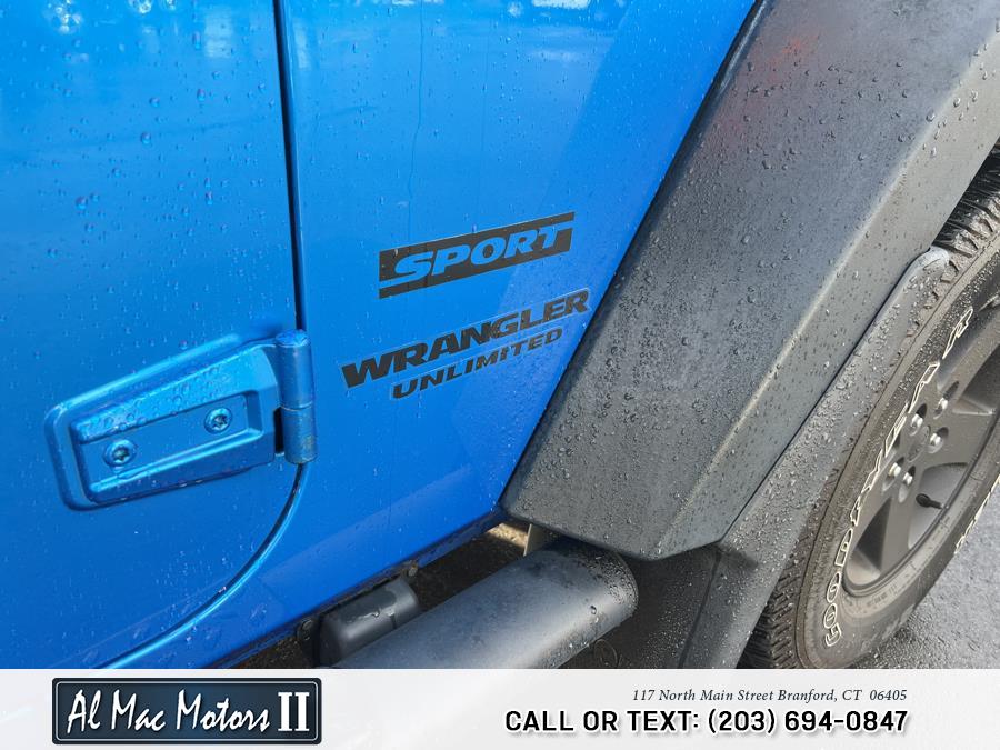 2016 Jeep Wrangler Unlimited 4WD 4dr Sport, available for sale in Branford, Connecticut | Al Mac Motors 2. Branford, Connecticut 2016 Jeep Wrangler Unlimited 4WD 4dr Sport, available for sale in Branford, Connecticut | Al Mac Motors 2. Branford, Connecticut