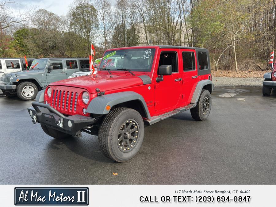 2014 Jeep Wrangler Unlimited 4WD 4dr Sport, available for sale in Branford, Connecticut | Al Mac Motors 2. Branford, Connecticut