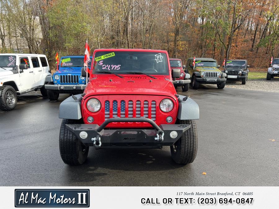 2014 Jeep Wrangler Unlimited 4WD 4dr Sport, available for sale in Branford, Connecticut | Al Mac Motors 2. Branford, Connecticut 2014 Jeep Wrangler Unlimited 4WD 4dr Sport, available for sale in Branford, Connecticut | Al Mac Motors 2. Branford, Connecticut