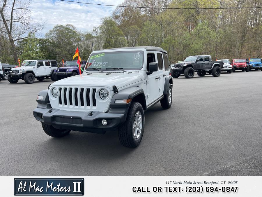 2019 Jeep Wrangler Unlimited Sport S 4x4, available for sale in Branford, Connecticut | Al Mac Motors 2. Branford, Connecticut