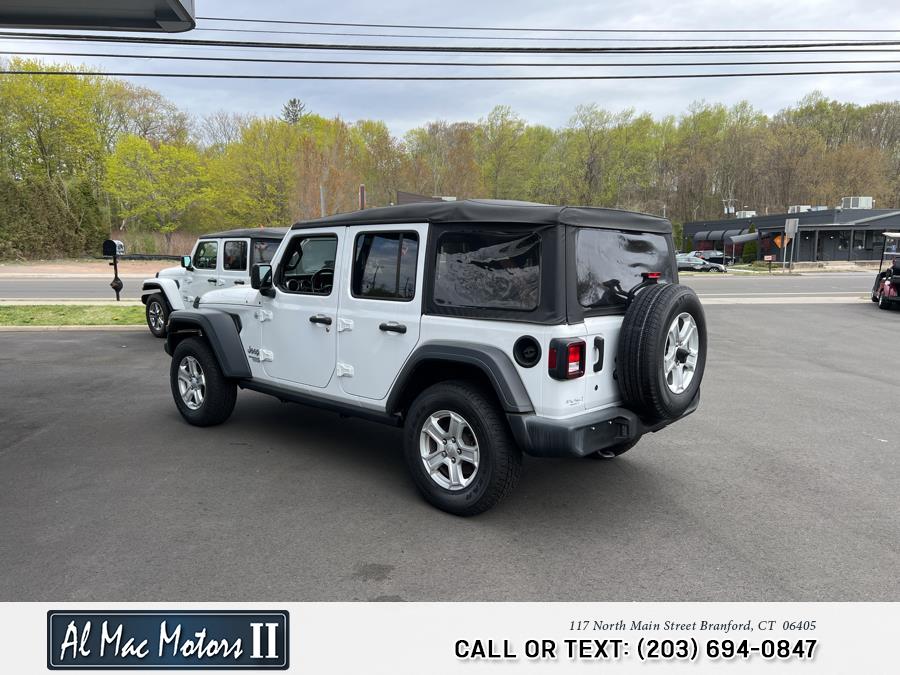 2019 Jeep Wrangler Unlimited Sport S 4x4, available for sale in Branford, Connecticut | Al Mac Motors 2. Branford, Connecticut 2019 Jeep Wrangler Unlimited Sport S 4x4, available for sale in Branford, Connecticut | Al Mac Motors 2. Branford, Connecticut