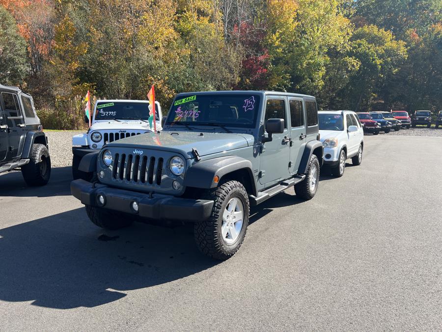 2015 Jeep Wrangler Unlimited 4WD 4dr Sport, available for sale in Branford, Connecticut | Al Mac Motors 2. Branford, Connecticut