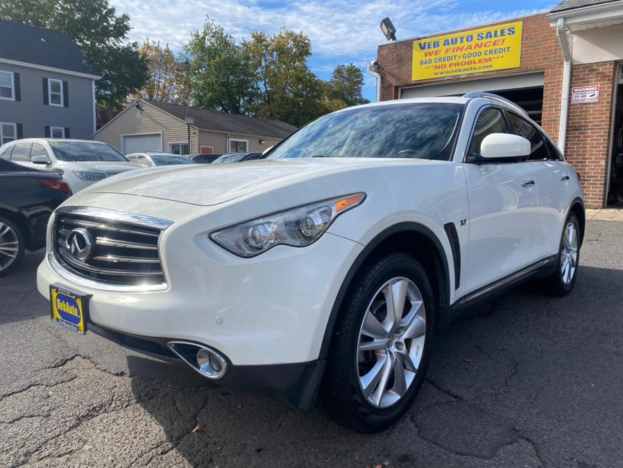 2014 INFINITI QX70 AWD 4dr, available for sale in Hartford, Connecticut | VEB Auto Sales. Hartford, Connecticut